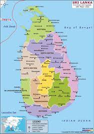 sri lanka map hd political map of sri