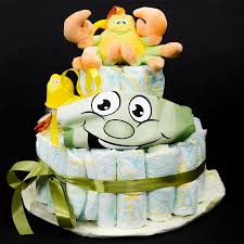 Според желанието и възможностите ви, закупувате достатъчно броя памперси за новородено, за да направите торта на два, три и повече етажа. Torta Ot Pampersi Diaper Cake Party Accessories Cake Party