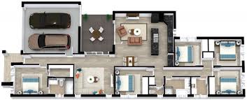 Space Efficient Layout With Garage And