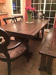 Double Pedestal Table Large Wooden