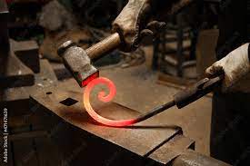 forge blacksmith forging metal