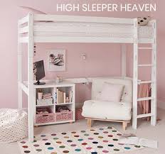 National sleep foundation guidelines advise that healthy adults need between 7 and 9 hours of sleep per night. High Sleeper Heaven Bunk Beds With Furniture Underneath Little Folks Furniture