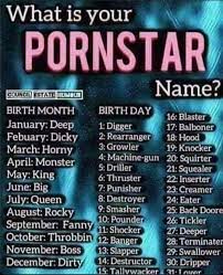 Shannon on X: What's your Pornstar Name? t.coHetrV3PBne  X