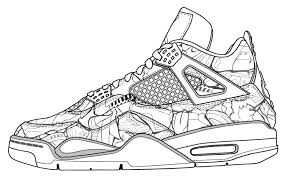 For any sneaker coloring page, click on the button above the image to start the instant download! Jordan Coloring Pages Ideas Whitesbelfast Com