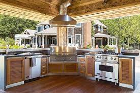 Backyard Covered Outdoor Kitchen Ideas