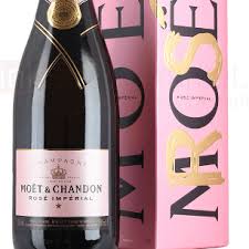 chagne gifts rose moet chandon