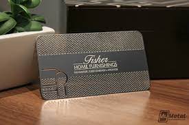With our financing options experience the benefits of Metal Business Card For Fisher Home Furnishings On Behance
