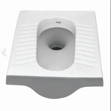Polo Ceramic White Indian Toilet Seat