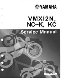 Main specifications of the vmax series. 1988 Yamaha Vmx1200 U C Vmax Service Repair Manual