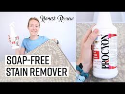 soap free procyon carpet stain remover
