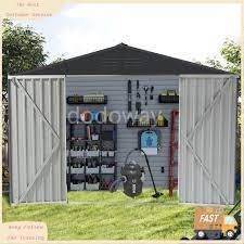 metal storage shed garden tool house