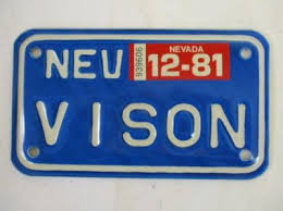 motorcycle license plates