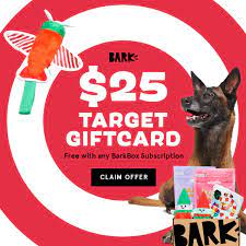 bark box target giftcard the bark