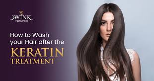 wash your hair after keratin treatment
