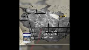 how to repair spalling on concrete