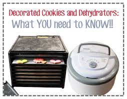 Decorated Cookies And A Dehydrator