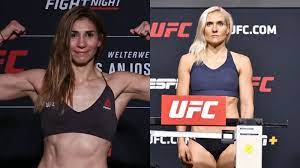 Yana kunitskaya joined the ufc as a featherweight and aldana enjoys a consistent height and size. Irene Aldana To Meet Yana Kunitskaya At Ufc 264 Mma Root Mma Root