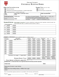 8 Expenses Report Template Free Word Excel Formats