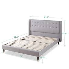 grey fabric bed frames 60 off