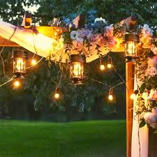 Romantic Pergola Lighting Ideas