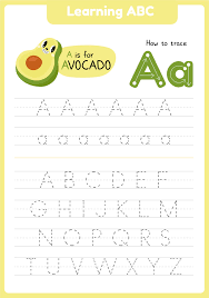 free printable alphabet tracing letters