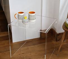 Premium Clear Acrylic Side Tables