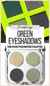 green eyeshadow palettes