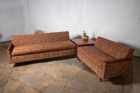 Vintage Paisley Mcm Sectional Sofa