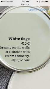 Olympic Paint White Sage 410