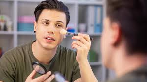 men are turning to makeup during covid