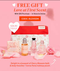 free gift to you from us l occitane