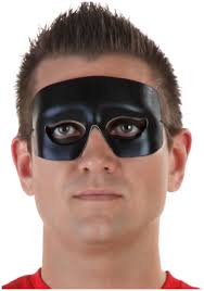 black eye mask costume masks
