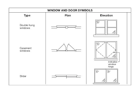 Floor Plan Symbols Window Architecture