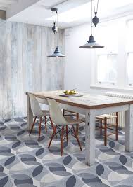 decorating punchy patterned tiles to