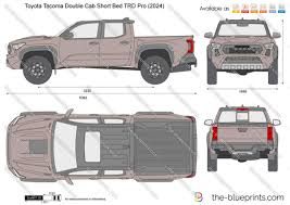 toyota tacoma double cab short bed trd