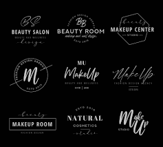 9 free makeup logo templates ai psd