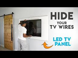 How To Make A Tv Panel Wall Mount A