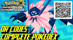 Pokémon Ultra Sun and Ultra Moon - Complete Pokédex (ALL QR Codes &  Shinies) - YouTube