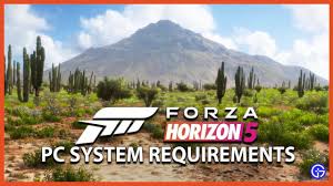 forza horizon 5 pc system requirements