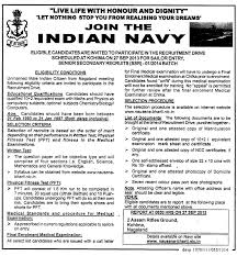 Indian Navy Physical Fitness Test Chart The United