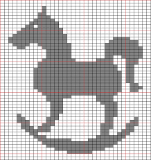 Free Rocking Horse Knitting Chart