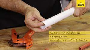 How To Use A PVC Pipe Cutter - YouTube