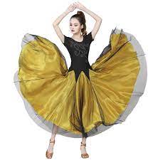 whitewed ballroom dancing dresses se performance waltz tango compeion wear women s size 16
