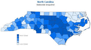 North Carolina Heat Map Go Global Nc