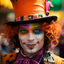 clown performer character photography