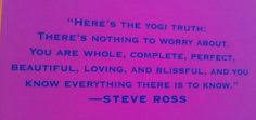 Steve Ross on Pinterest | Yoga, Yoga Fitness and Dr. Oz via Relatably.com