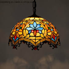 China Indoor Tiffany Chandelier Pendant Ceiling Light For Decoration China Lamp Light