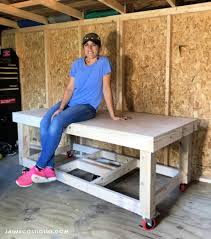 You have to select some free workbench plans to create yourself a working table in your shed that after you can use it when you are working on your projects and maybe it can provide you. Diy Low Workbench Free Plans Jaime Costiglio