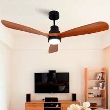 Wooden Ceiling Fans Without Light