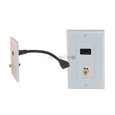 Buy Wall Plate With Hdmi And Rca